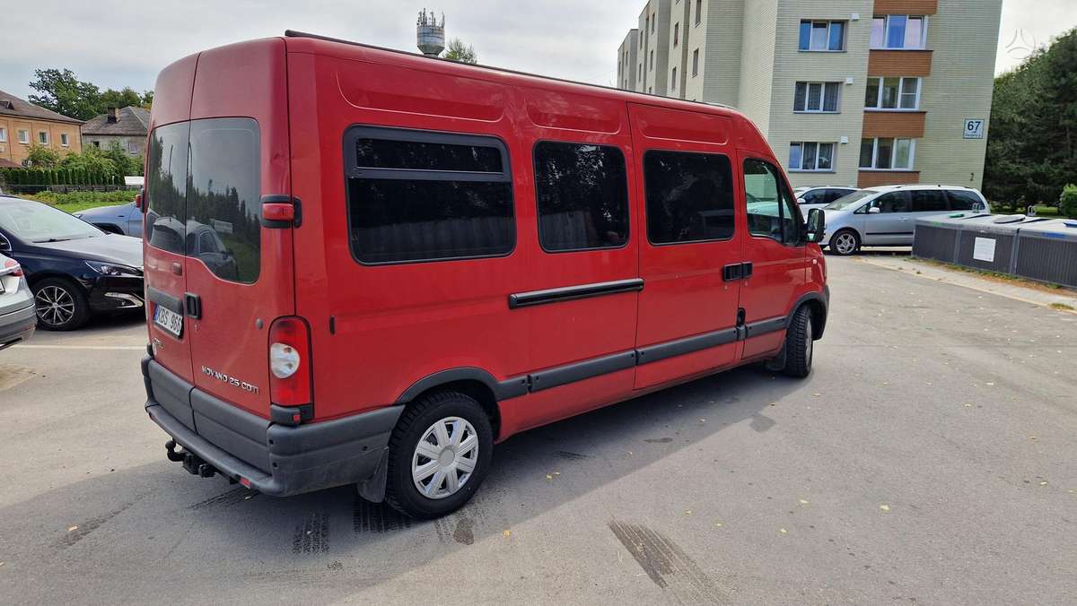 Opel Movano, passenger minibus