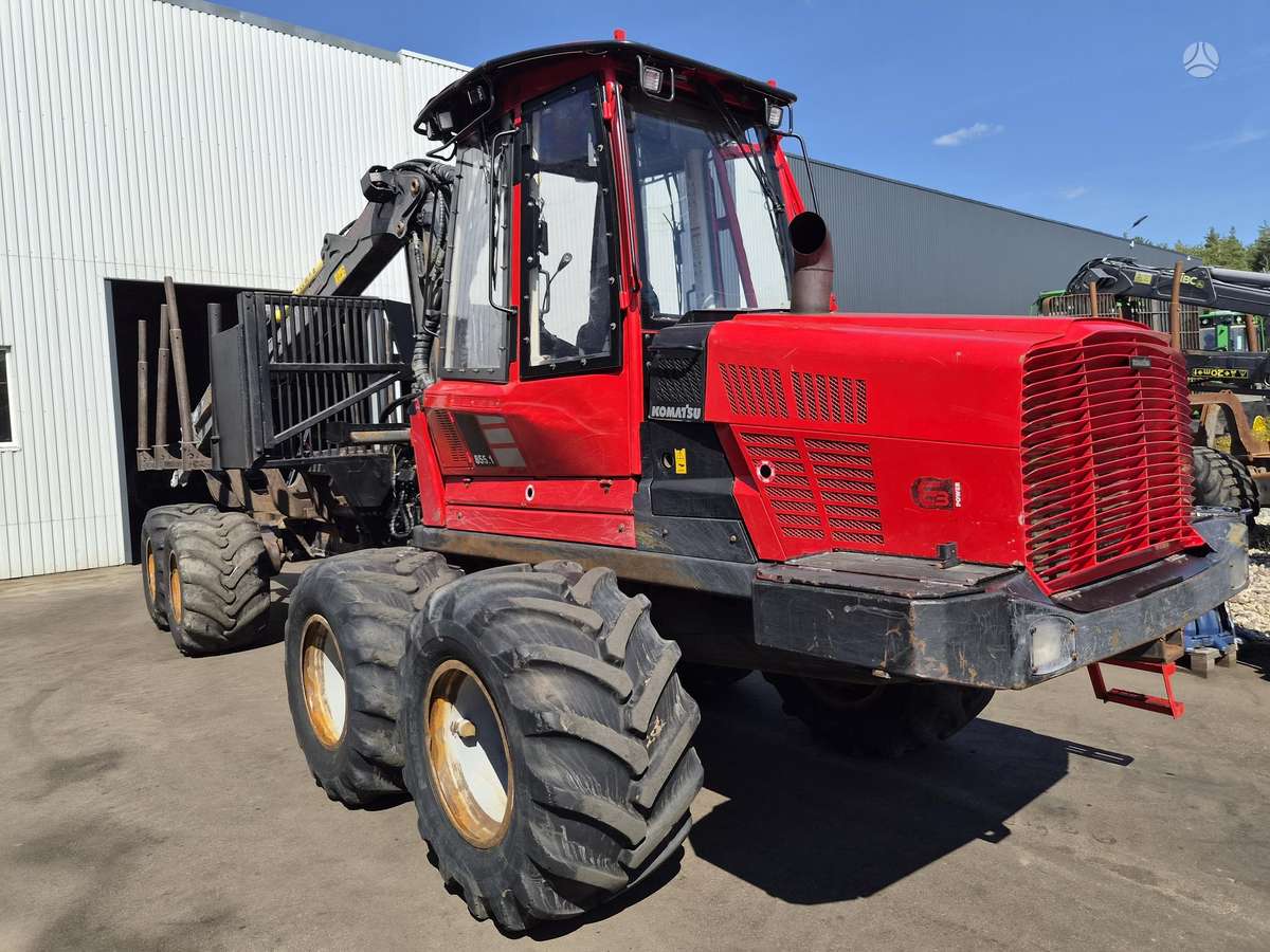 Komatsu 855, форвардеры