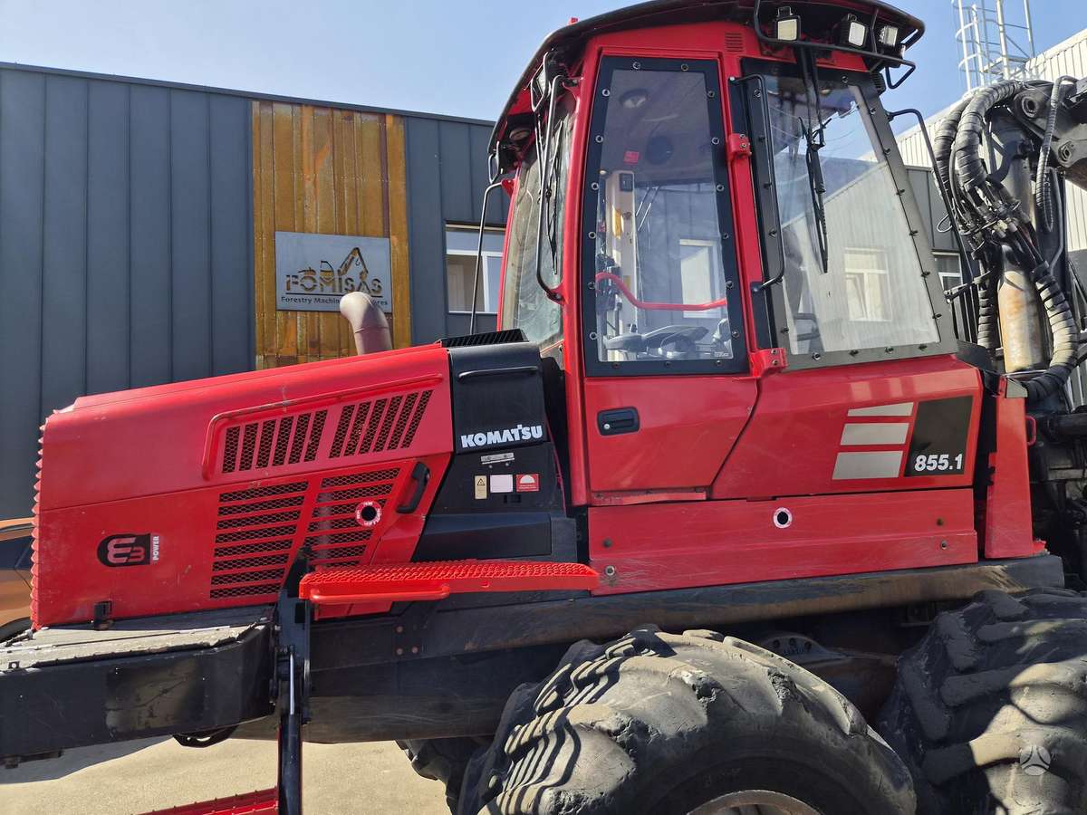 Komatsu 855, форвардеры