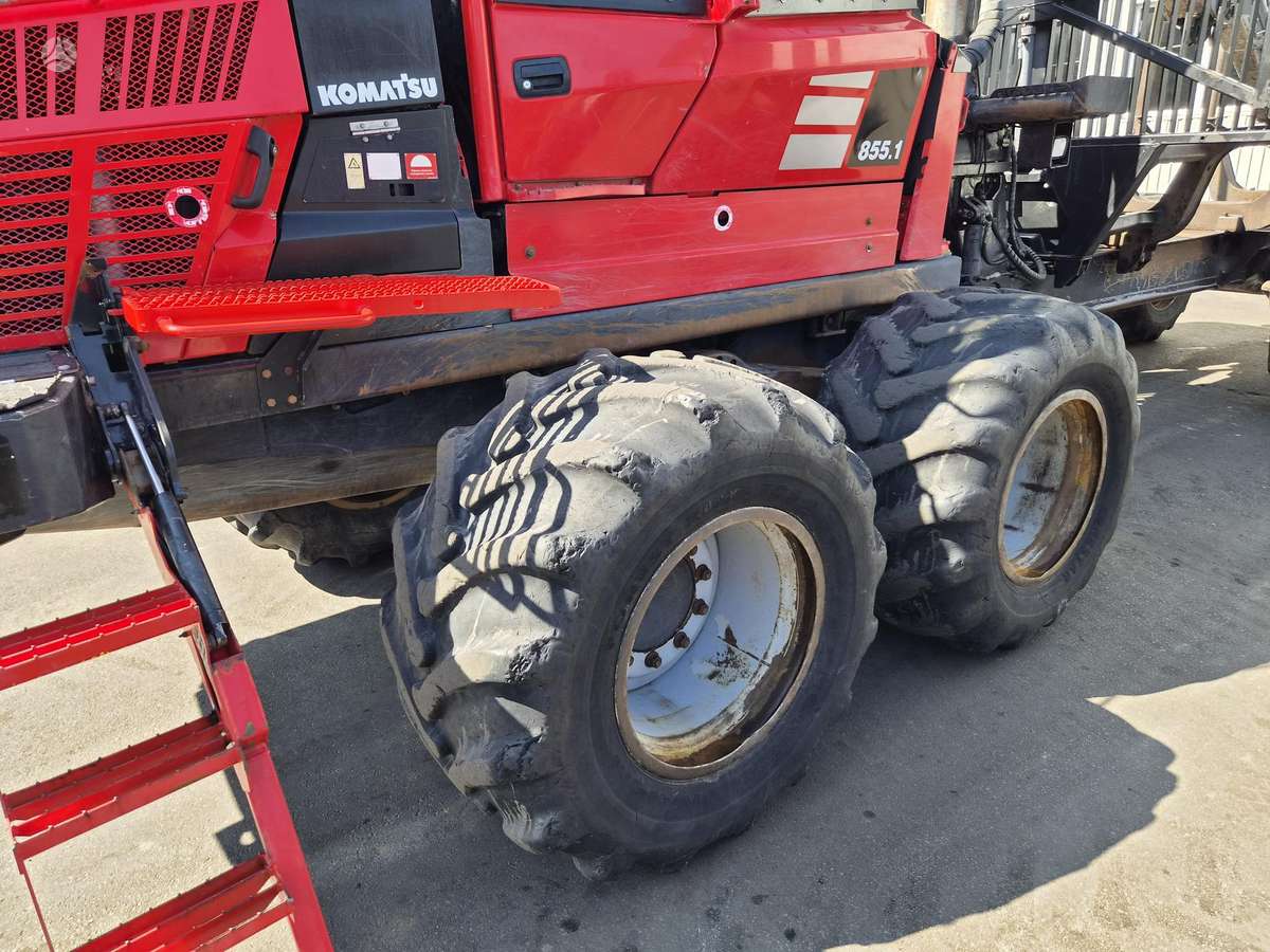 Komatsu 855, форвардеры