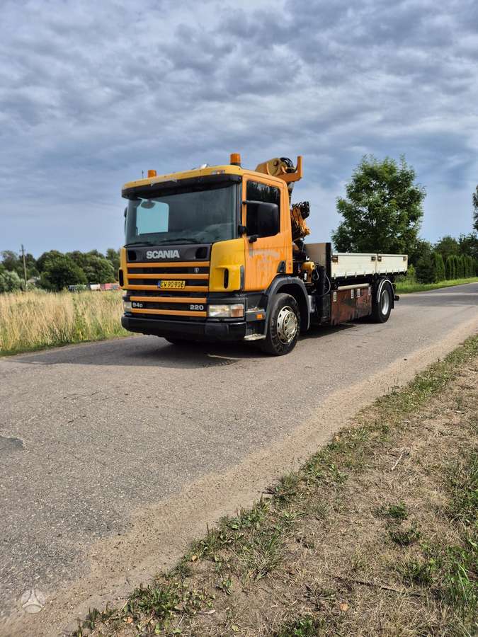 Scania D94, dumpers with crane