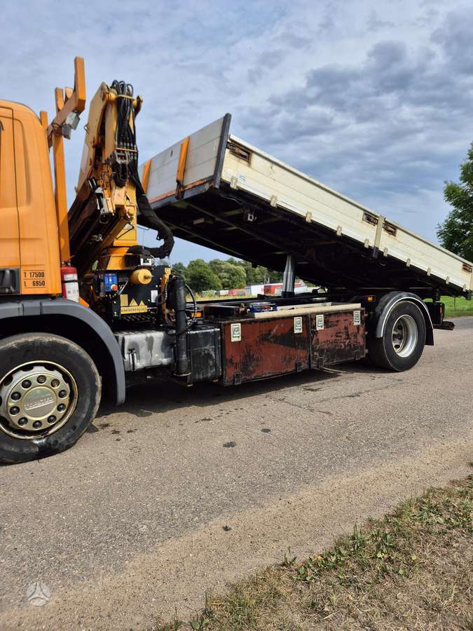 Scania D94, dumpers with crane