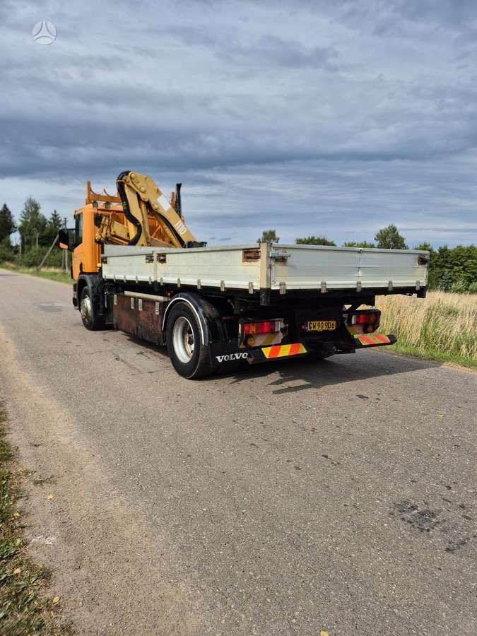 Scania D94, самосвалы с краном