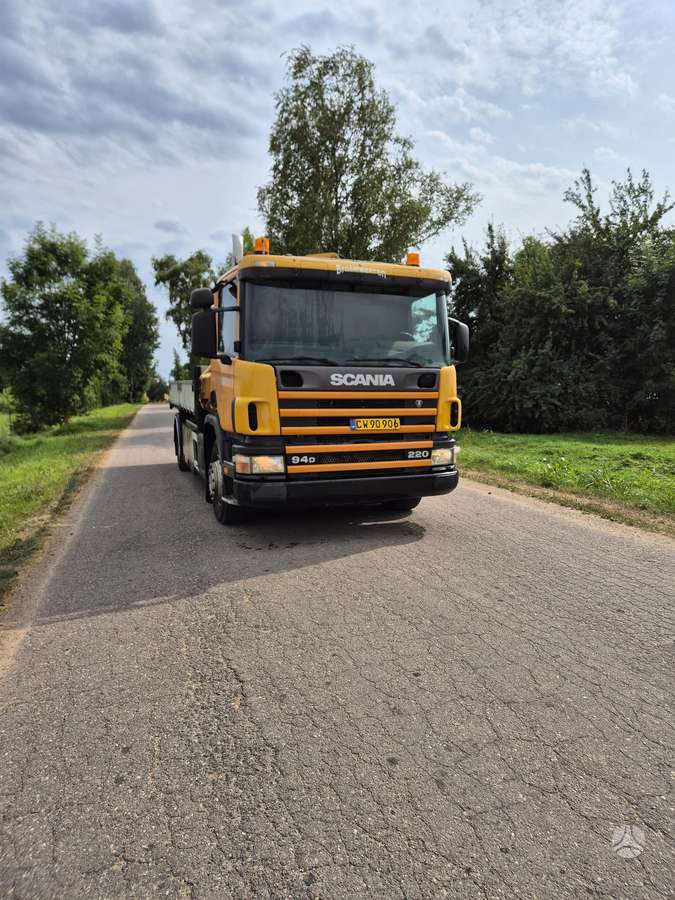 Scania D94, dumpers with crane