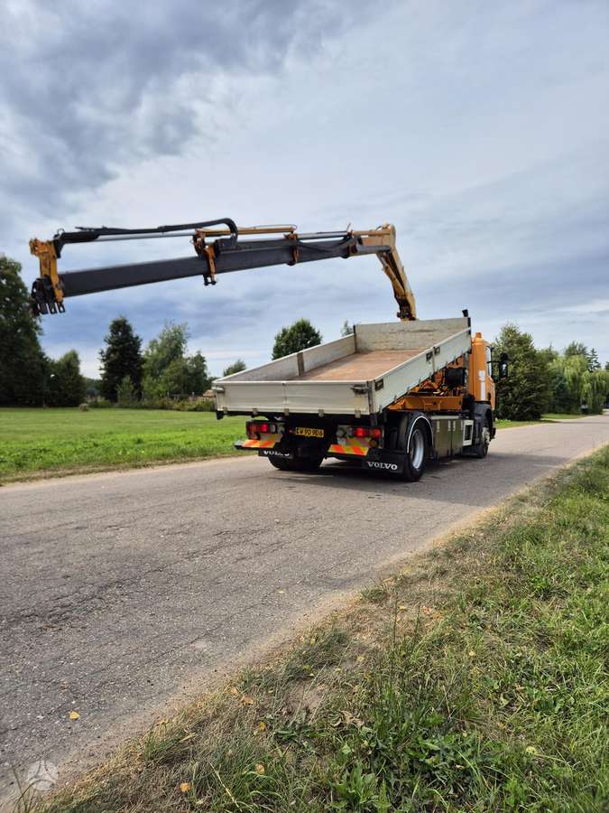 Scania D94, dumpers with crane