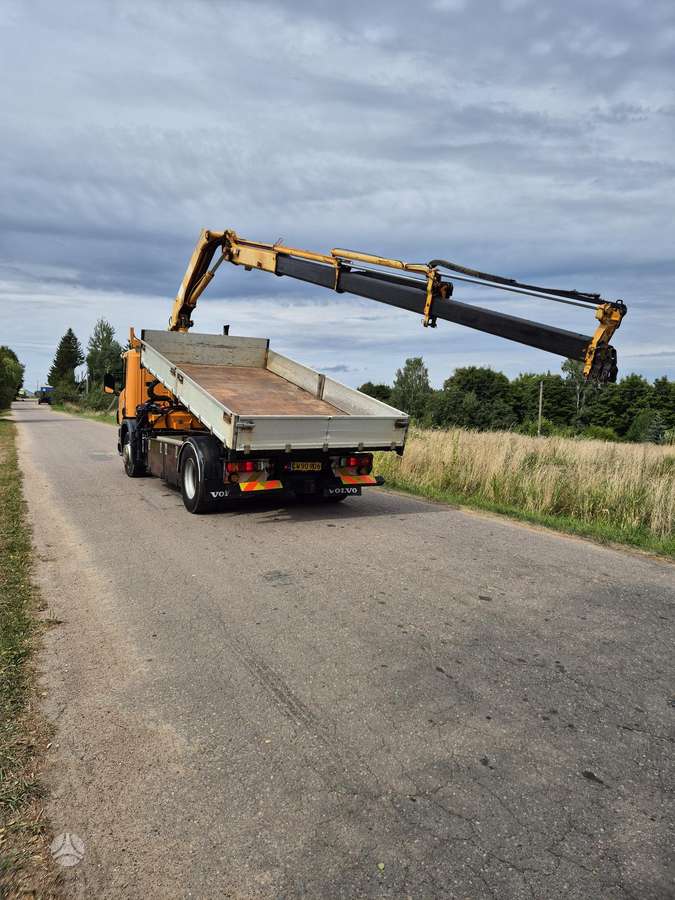 Scania D94, самосвалы с краном