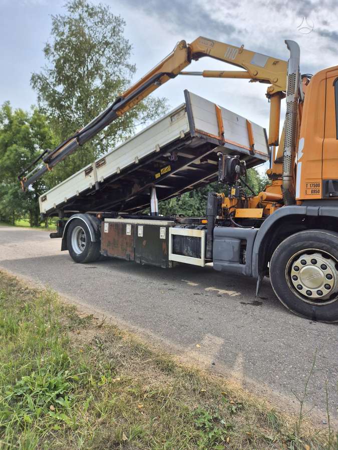 Scania D94, dumpers with crane