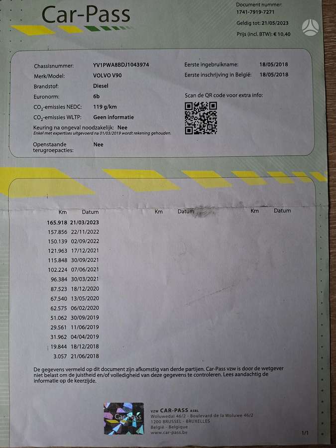 Volvo V90, 2.0 l., Универсал