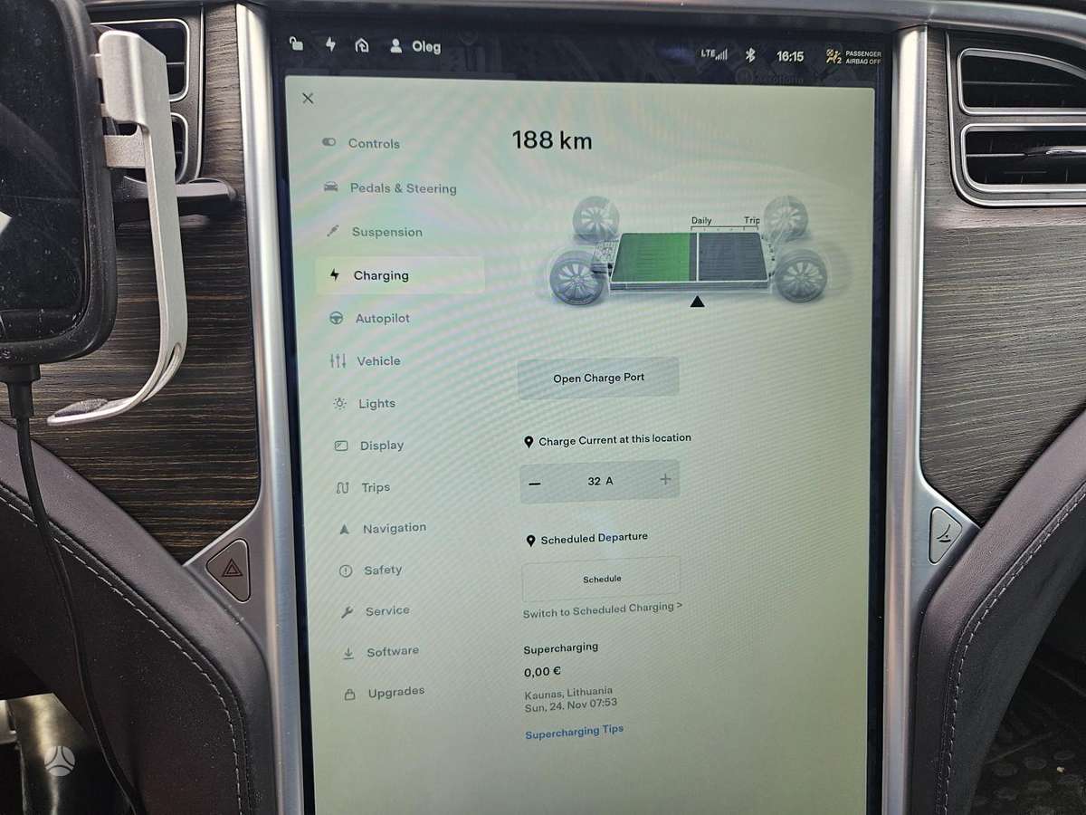 Tesla Model S, 85 кВт·ч, Хэтчбек