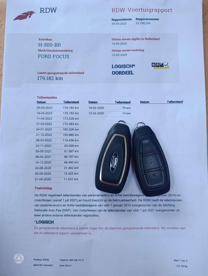 Ford Focus, 1.5 l., Универсал