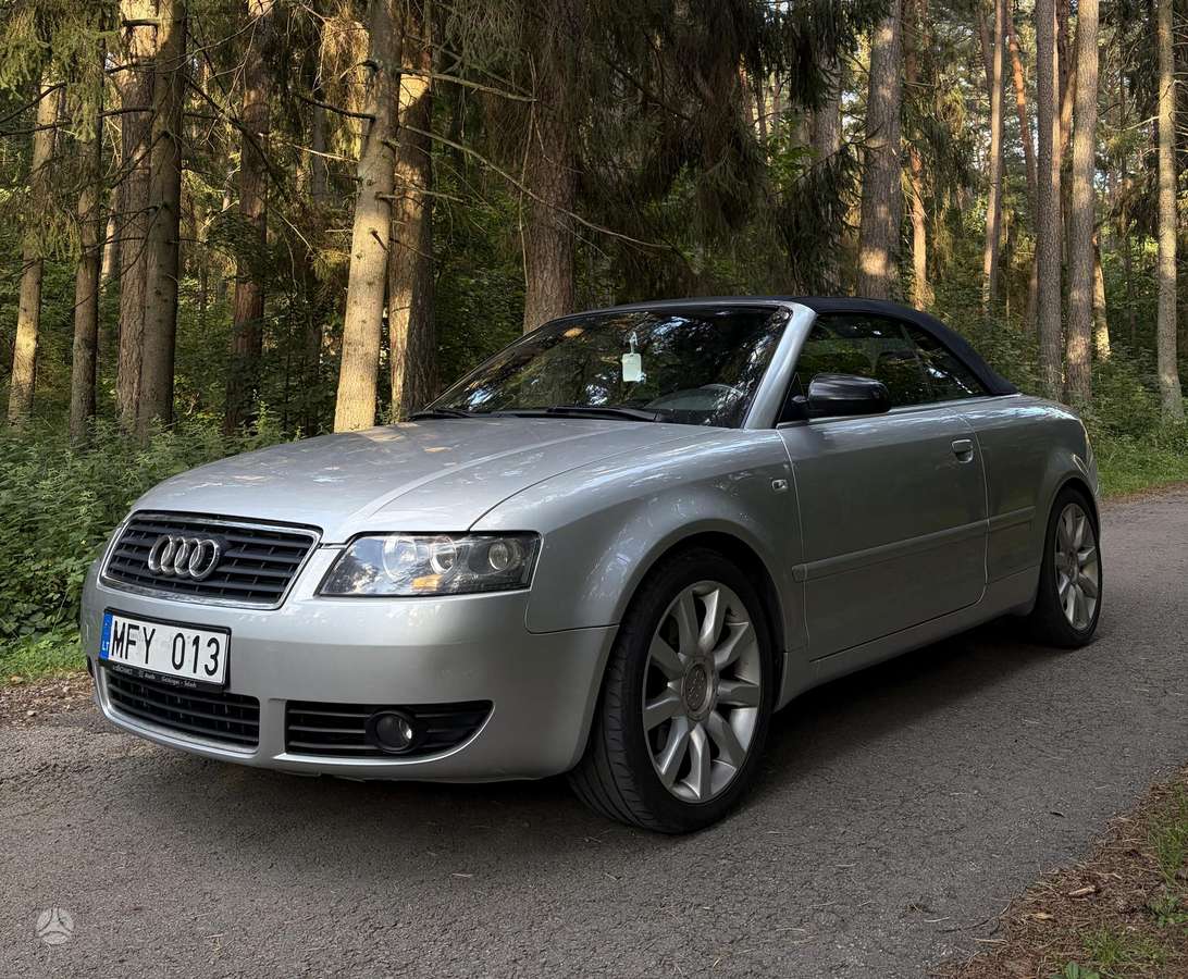 Audi A4, 2.4 l., Кабриолет