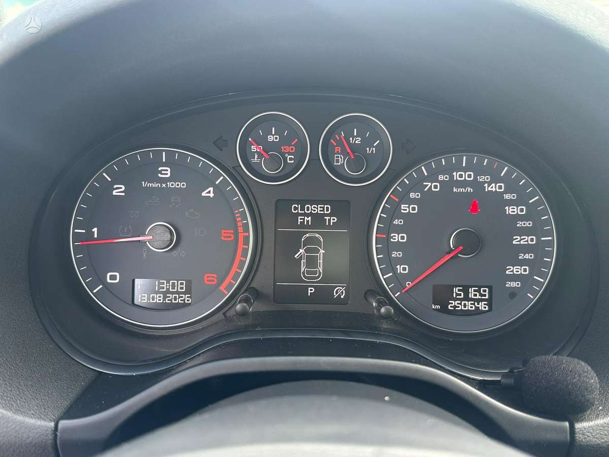 Audi A3, 2.0 l., hečbekas
