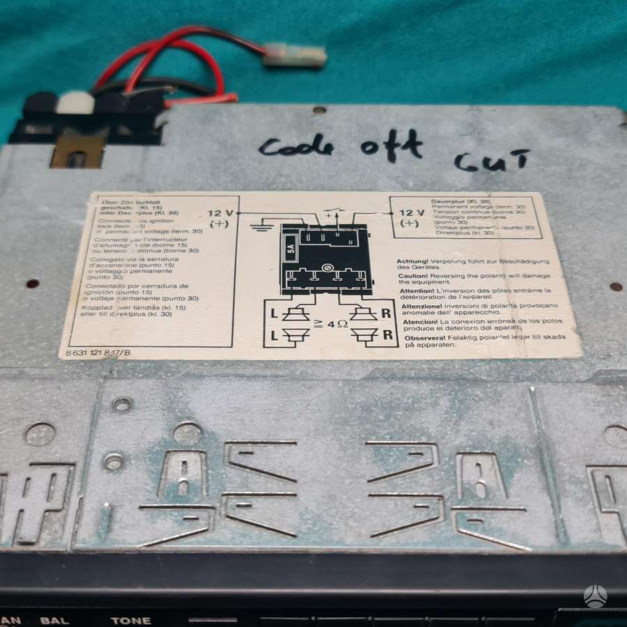 Blaupunkt Boston 22, cassette players