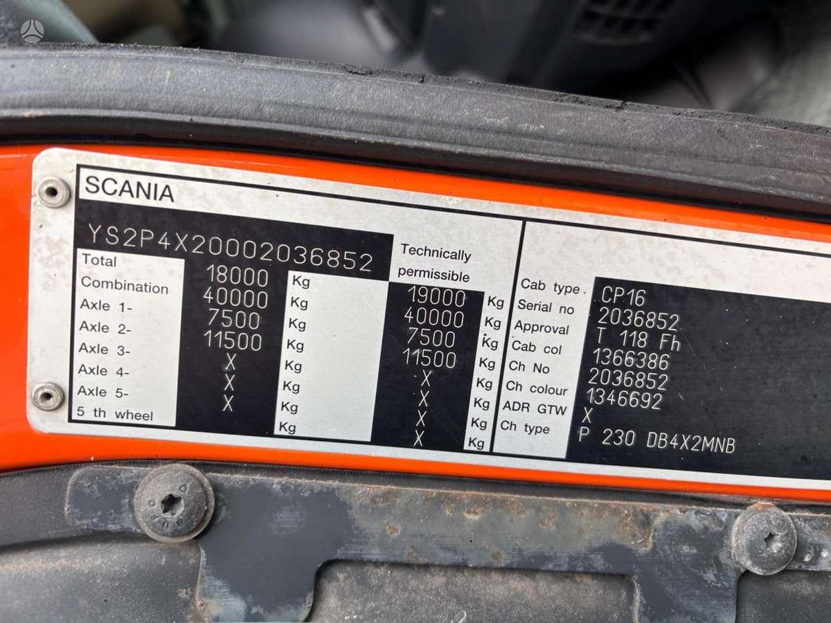 Scania P230, box trucks / box vans