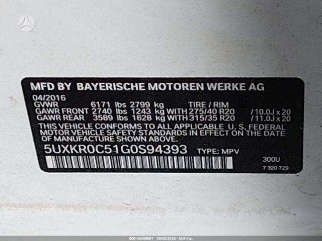 BMW X5, 3.0 l., off-road / crossover