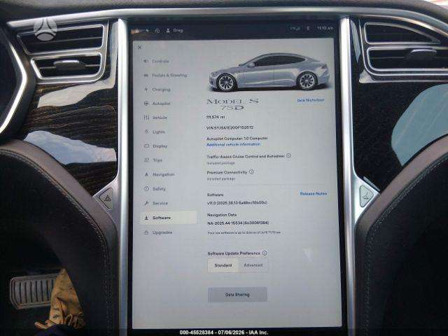 Tesla Model S, saloon / sedan