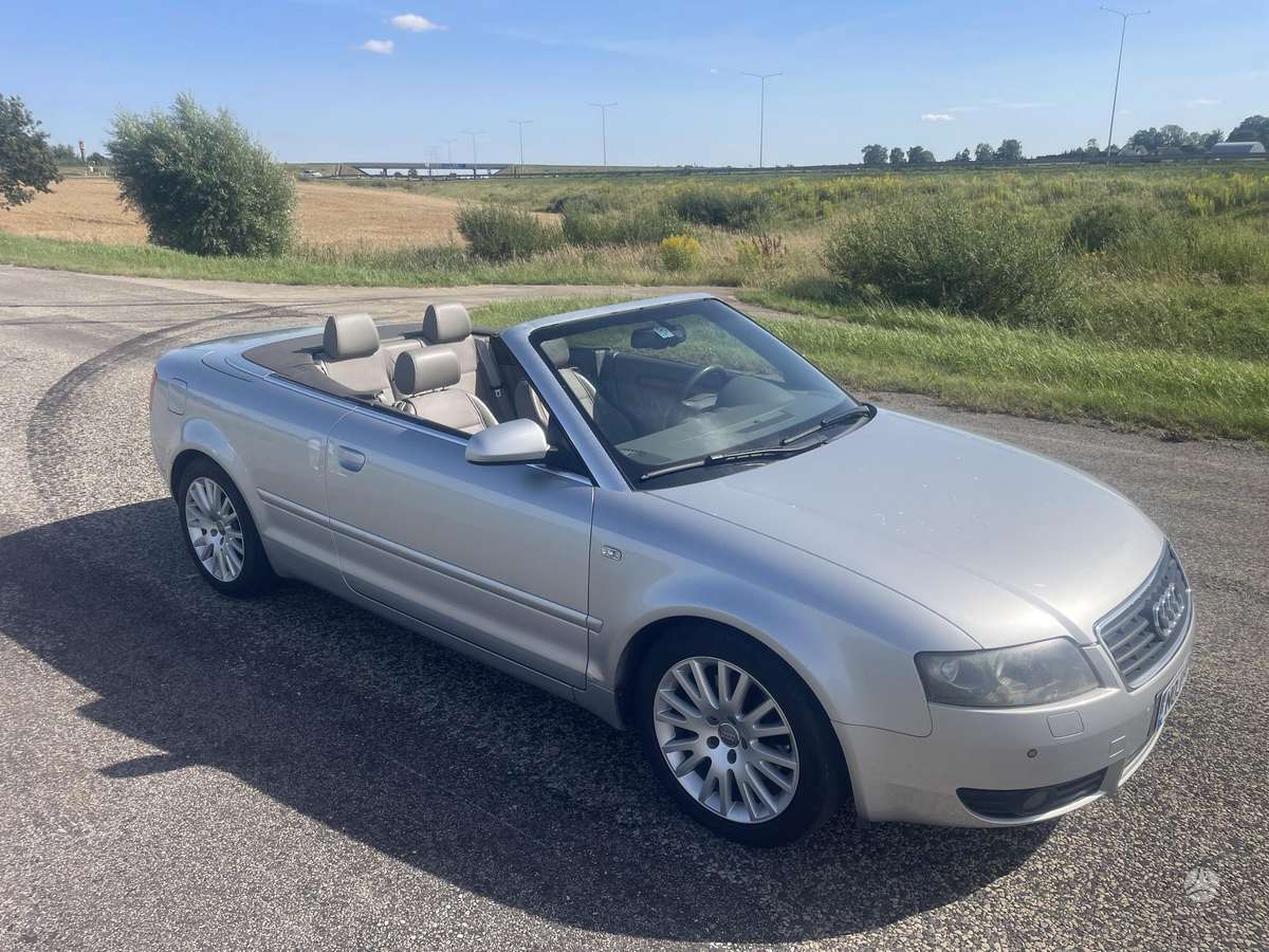 Audi A4, 2.5 l., convertible