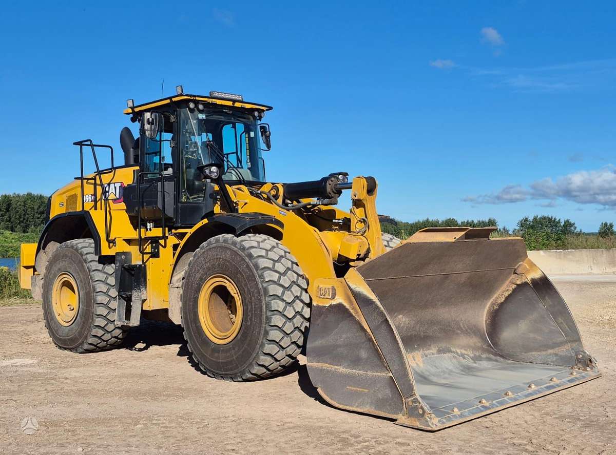 Caterpillar 966XE, фронтальные погрузчики