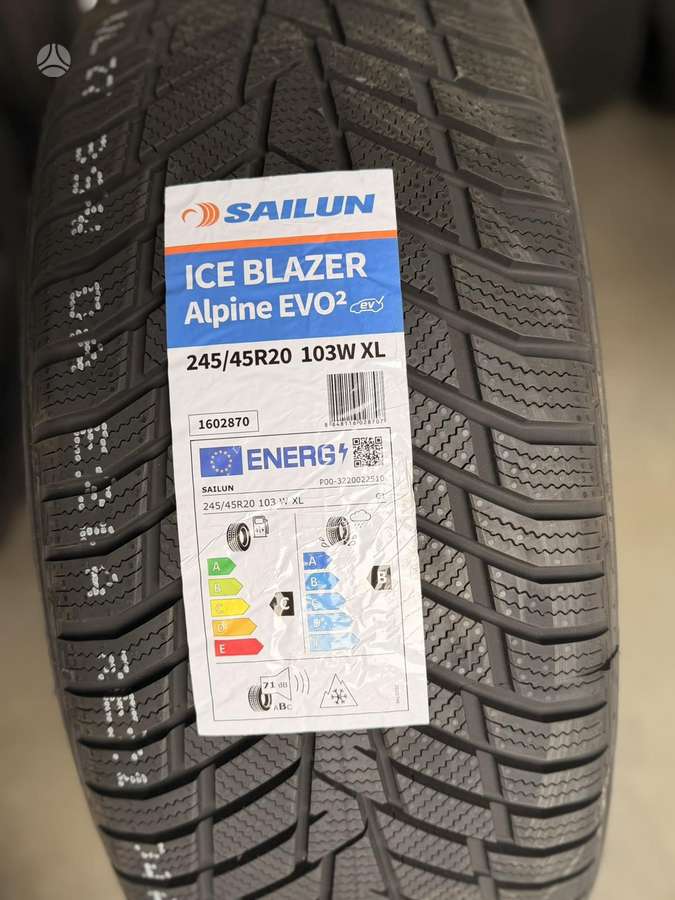 Sailun EVO2: EV pritaikyta, winter 245/45 R20