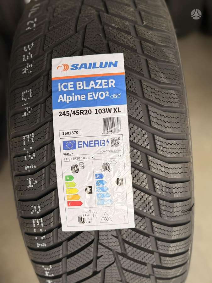 Sailun EVO2: EV pritaikyta, зимние 245/45 R20
