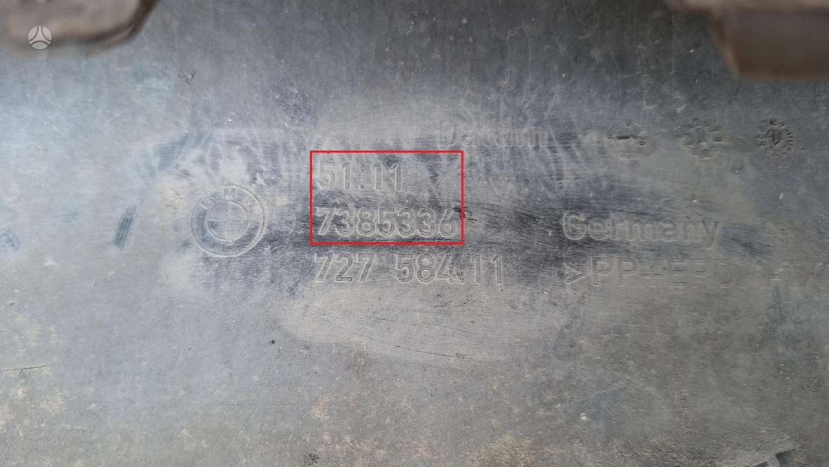 BMW 5 serija, 51117385336, Cen31913