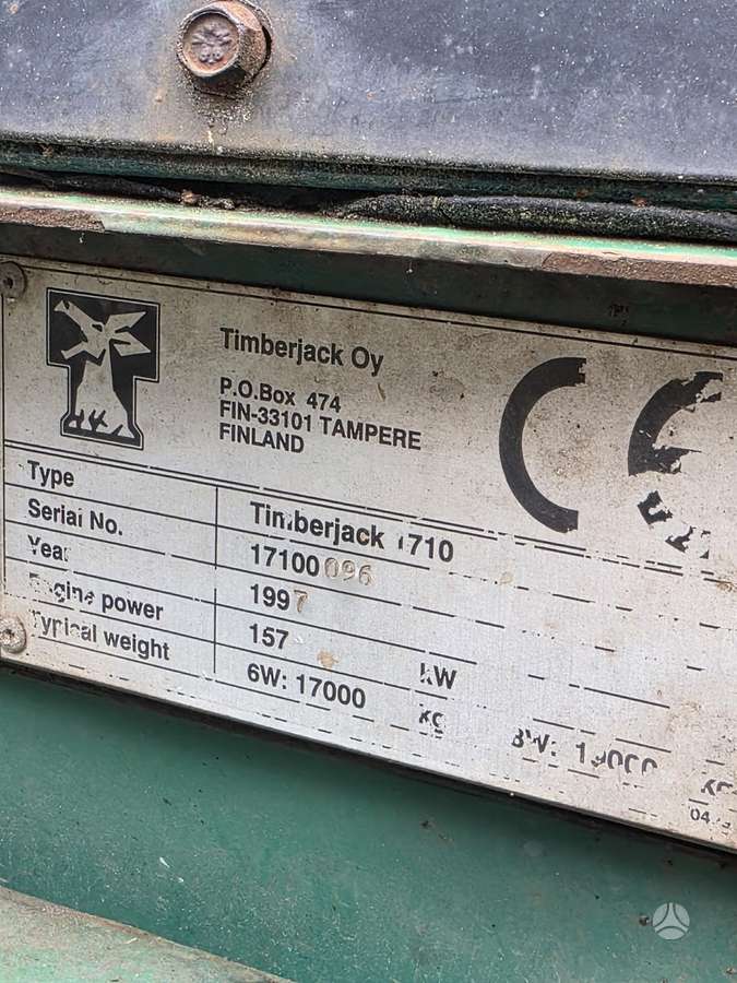 Timberjack 1710, forwarders