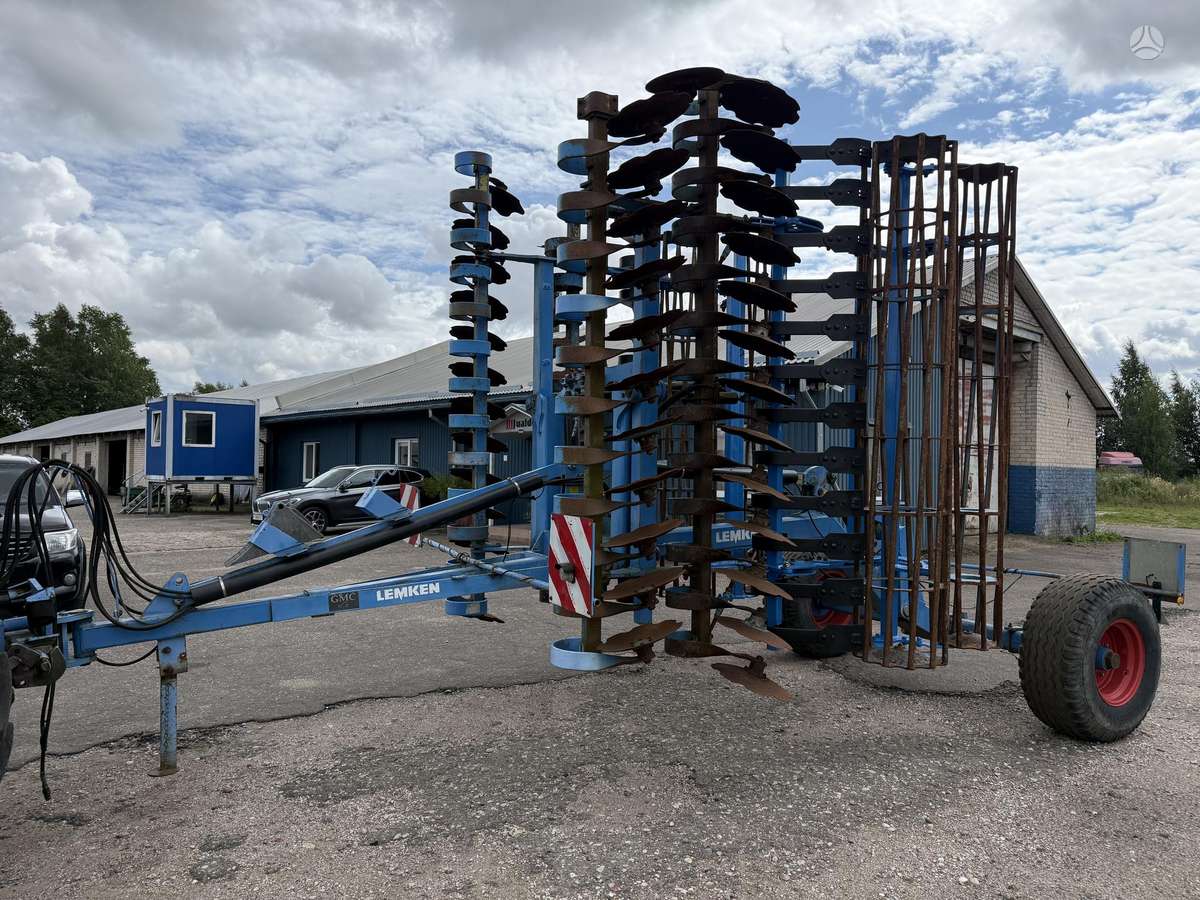 Lemken Heliodor 8/600, scrapers, scrubbers