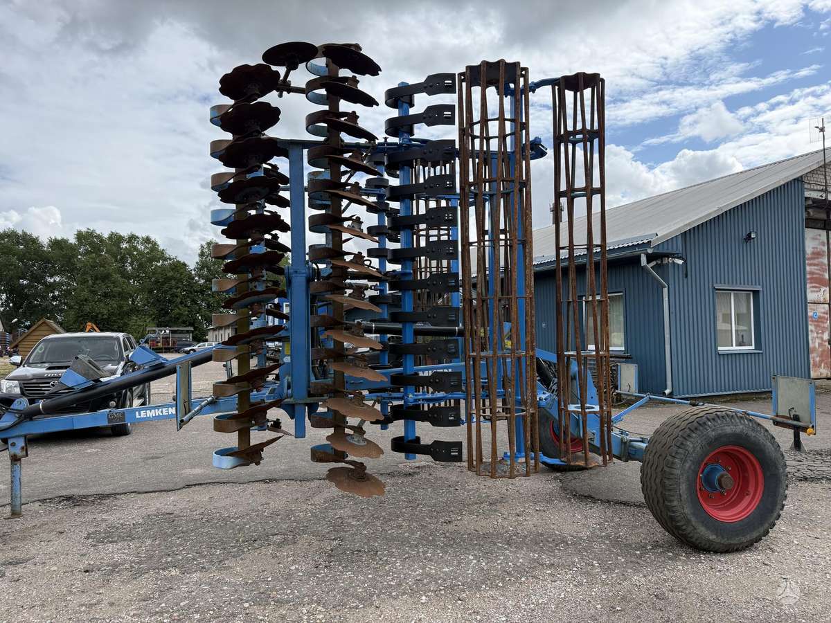 Lemken Heliodor 8/600, scrapers, scrubbers