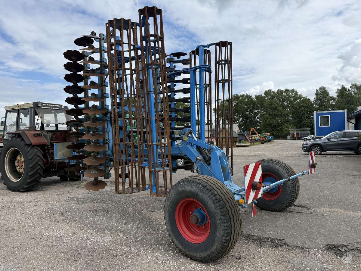 Lemken Heliodor 8/600, scrapers, scrubbers