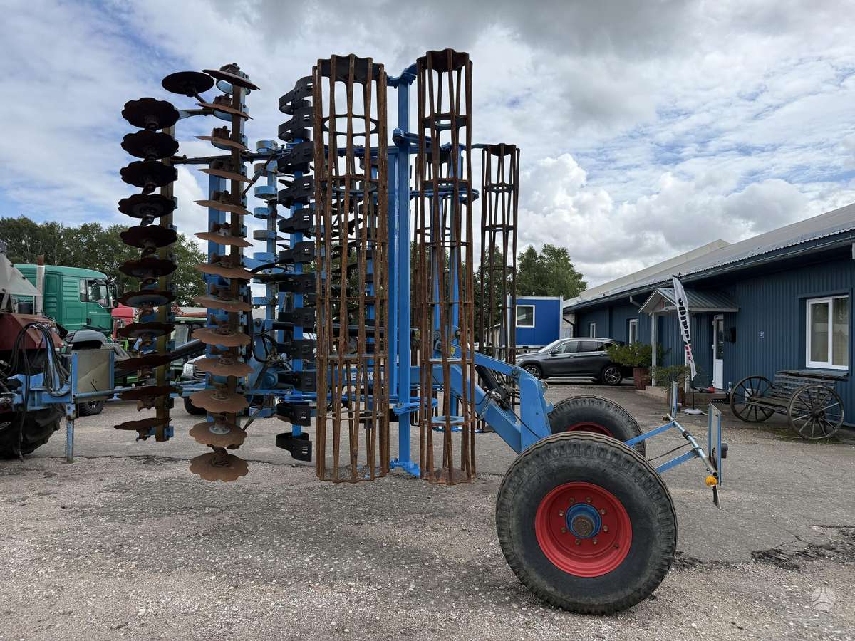 Lemken Heliodor 8/600, scrapers, scrubbers