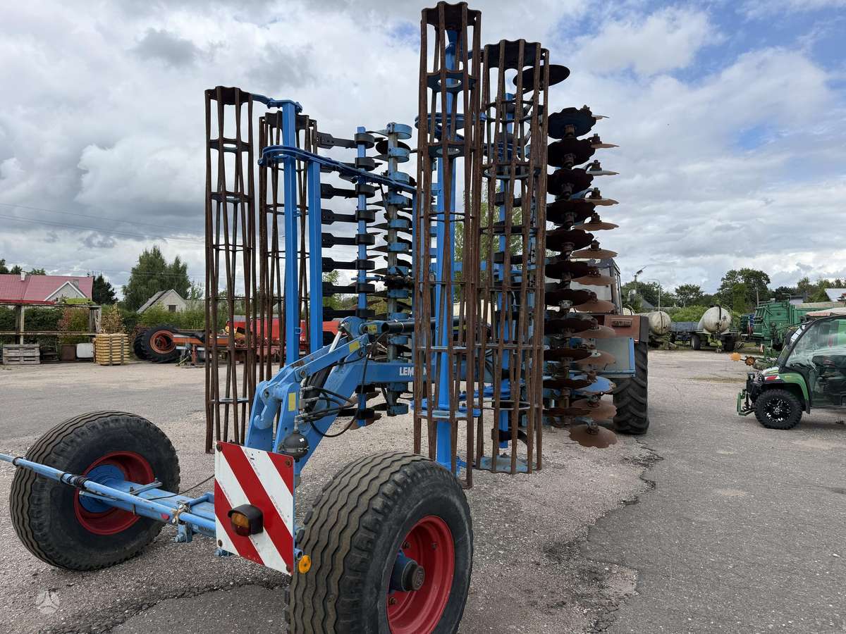 Lemken Heliodor 8/600, scrapers, scrubbers