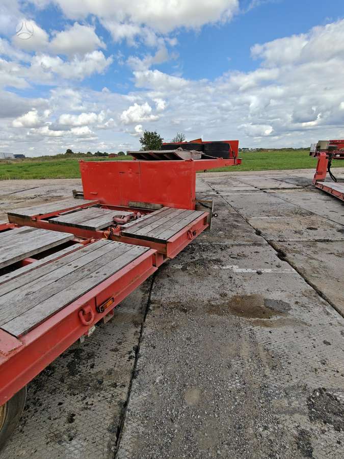 Nooteboom 5exel low deck, spec. priekabos / puspriekabės