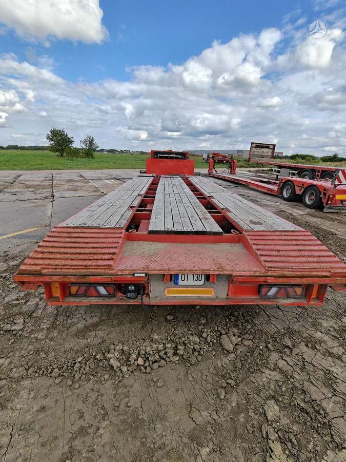 Nooteboom 5exel low deck, spec. priekabos / puspriekabės