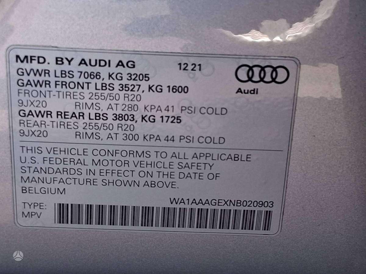 Audi e-tron, 95 kWh, off-road / crossover