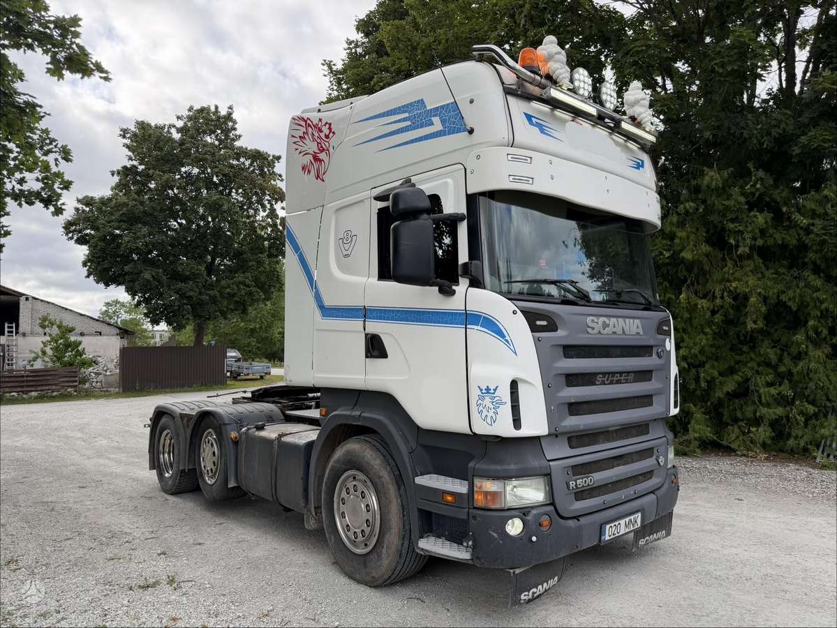 Scania R500 6x2 Smart 2, Hydraulic, single sleeper