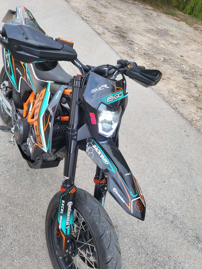 KTM SMC 690cc, enduro / adventure