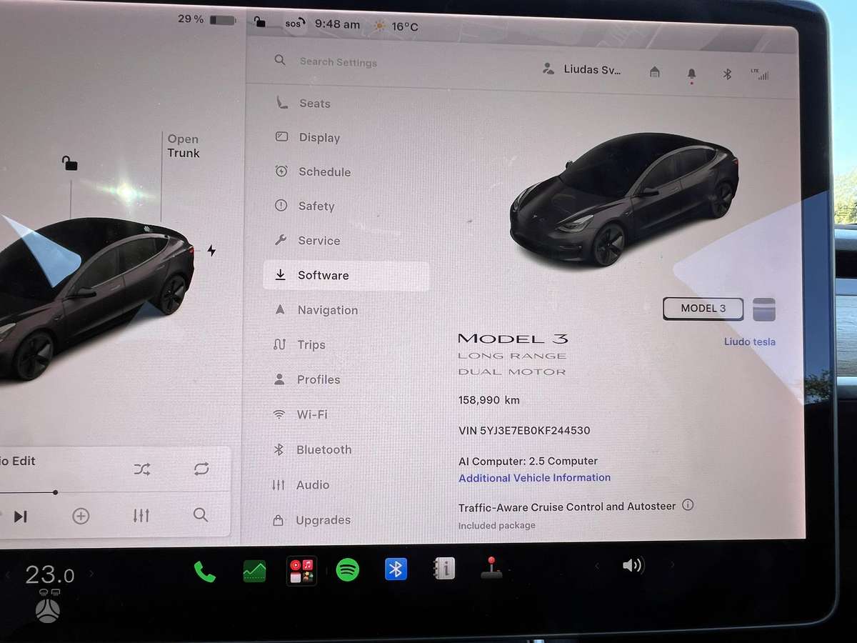 Tesla Model 3, saloon / sedan