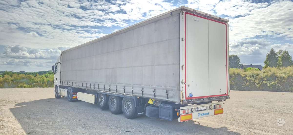 Krone SD, curtain / tarpaulin
