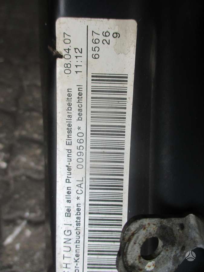 Audi A4 Variklis 3 2b cal