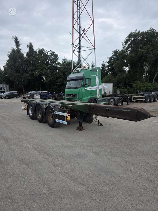 D-TEC Combi Trailer CT-43-04D, container