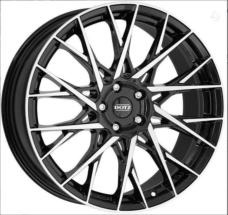 Dotz Fuji dark Black/polished, легкосплавные , R18