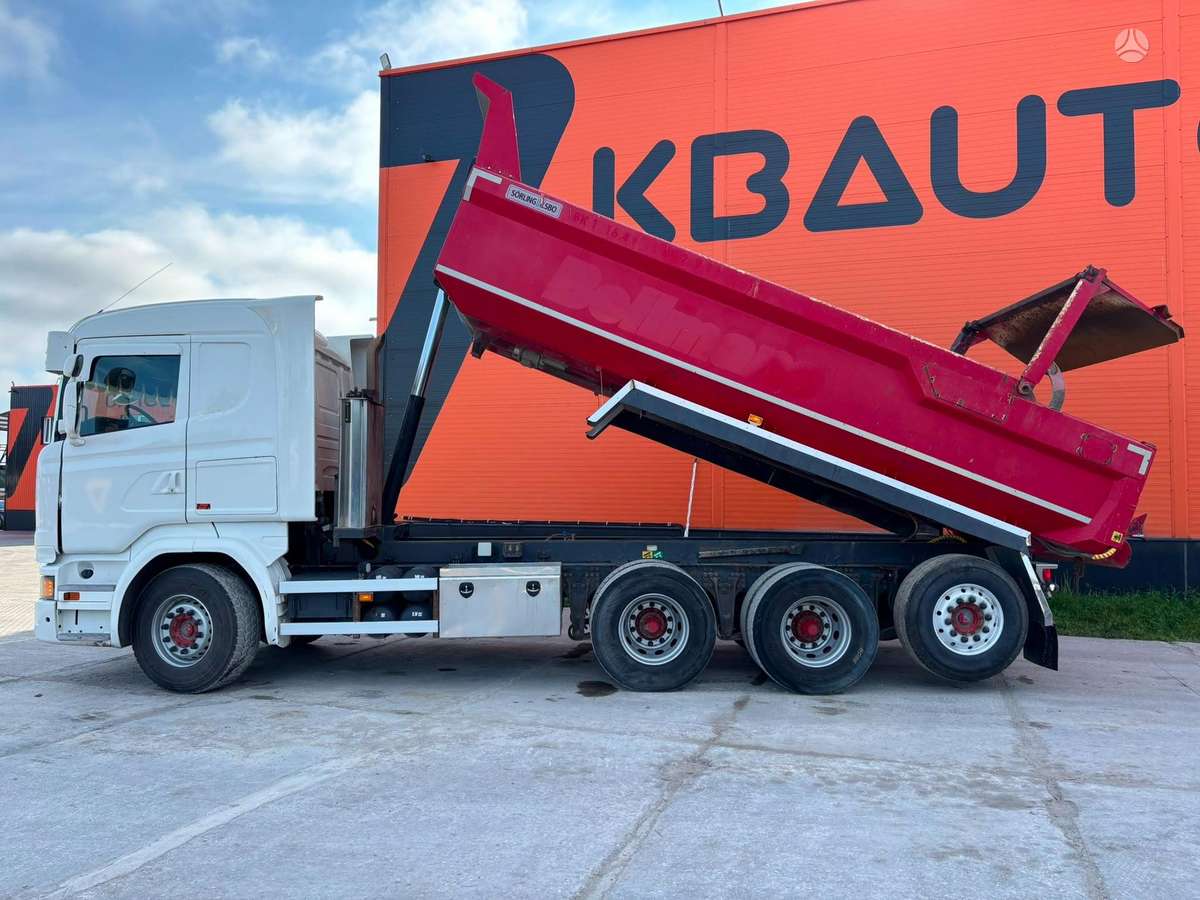 Scania R580 8x4, dumpers / tippers