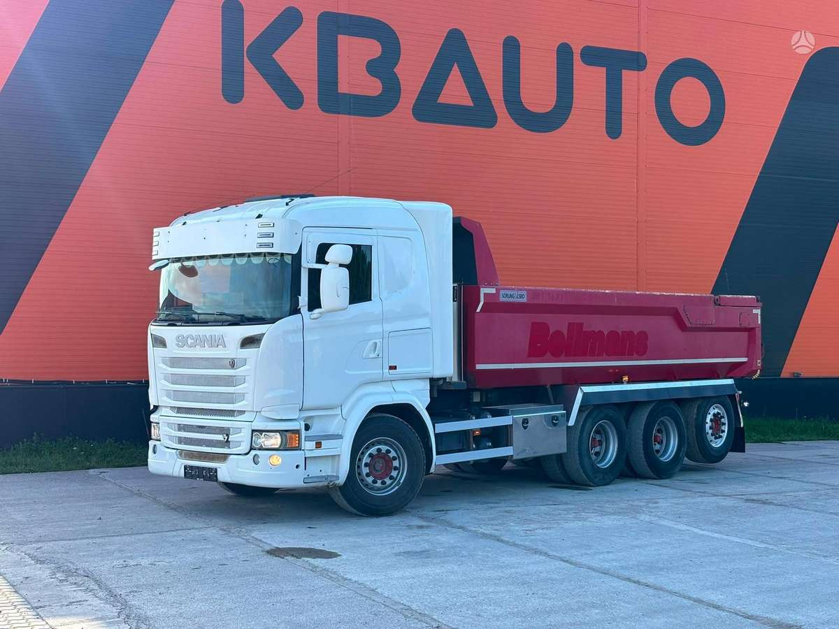 Scania R580 8x4, самосвалы