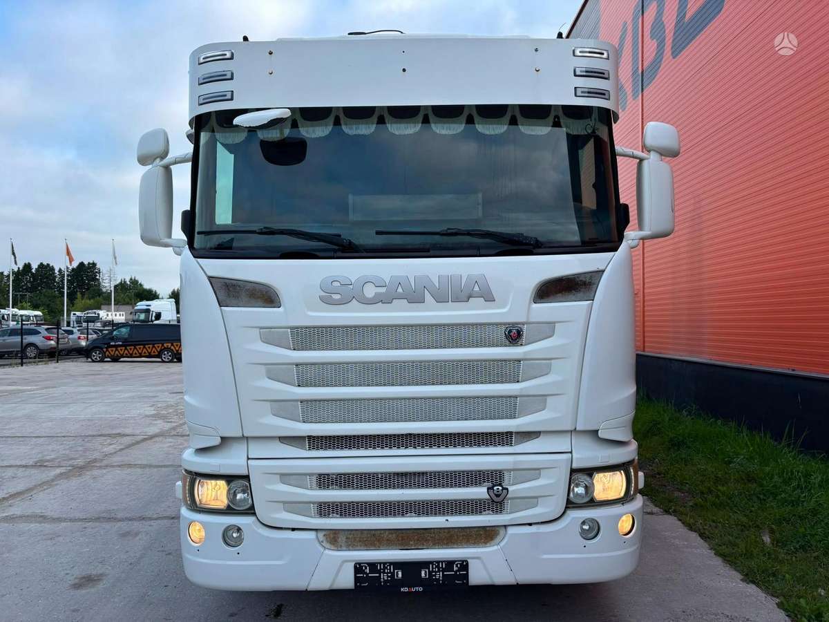 Scania R580 8x4, самосвалы