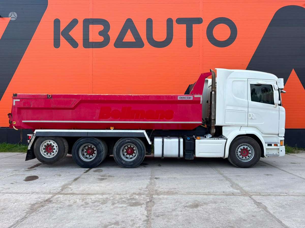 Scania R580 8x4, самосвалы