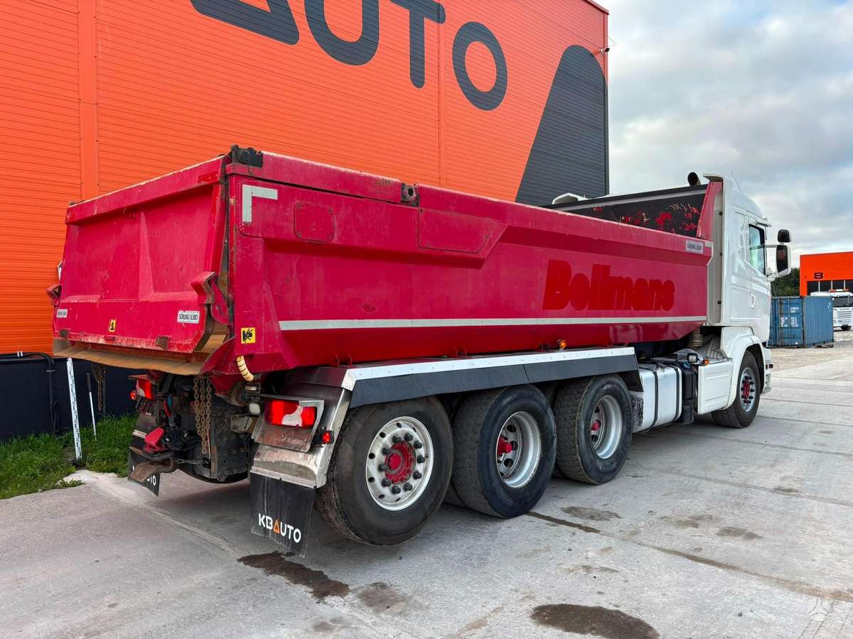 Scania R580 8x4, dumpers / tippers