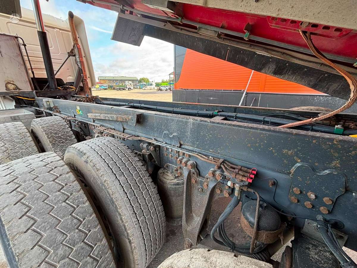 Scania R580 8x4, dumpers / tippers