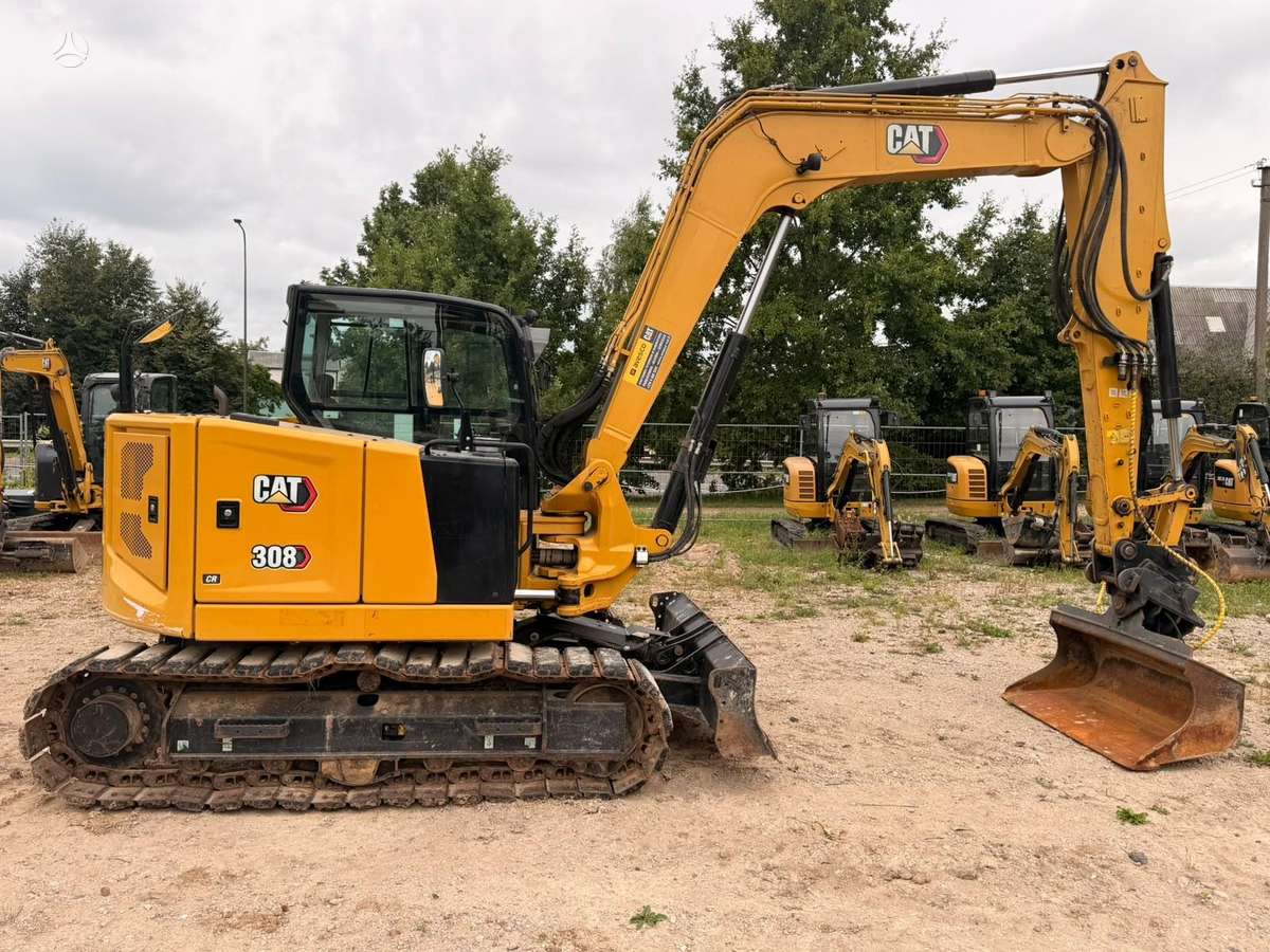Caterpillar 308, ekskavatoriai