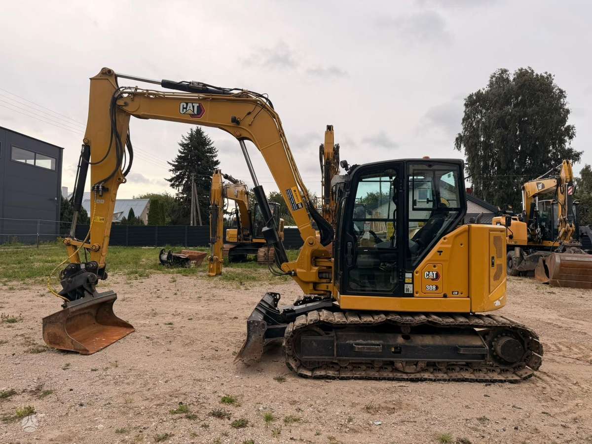 Caterpillar 308, экскаваторы