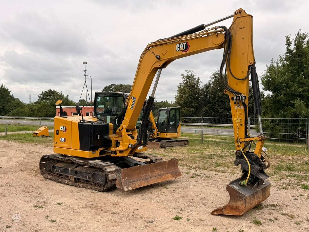 Caterpillar 308, ekskavatoriai